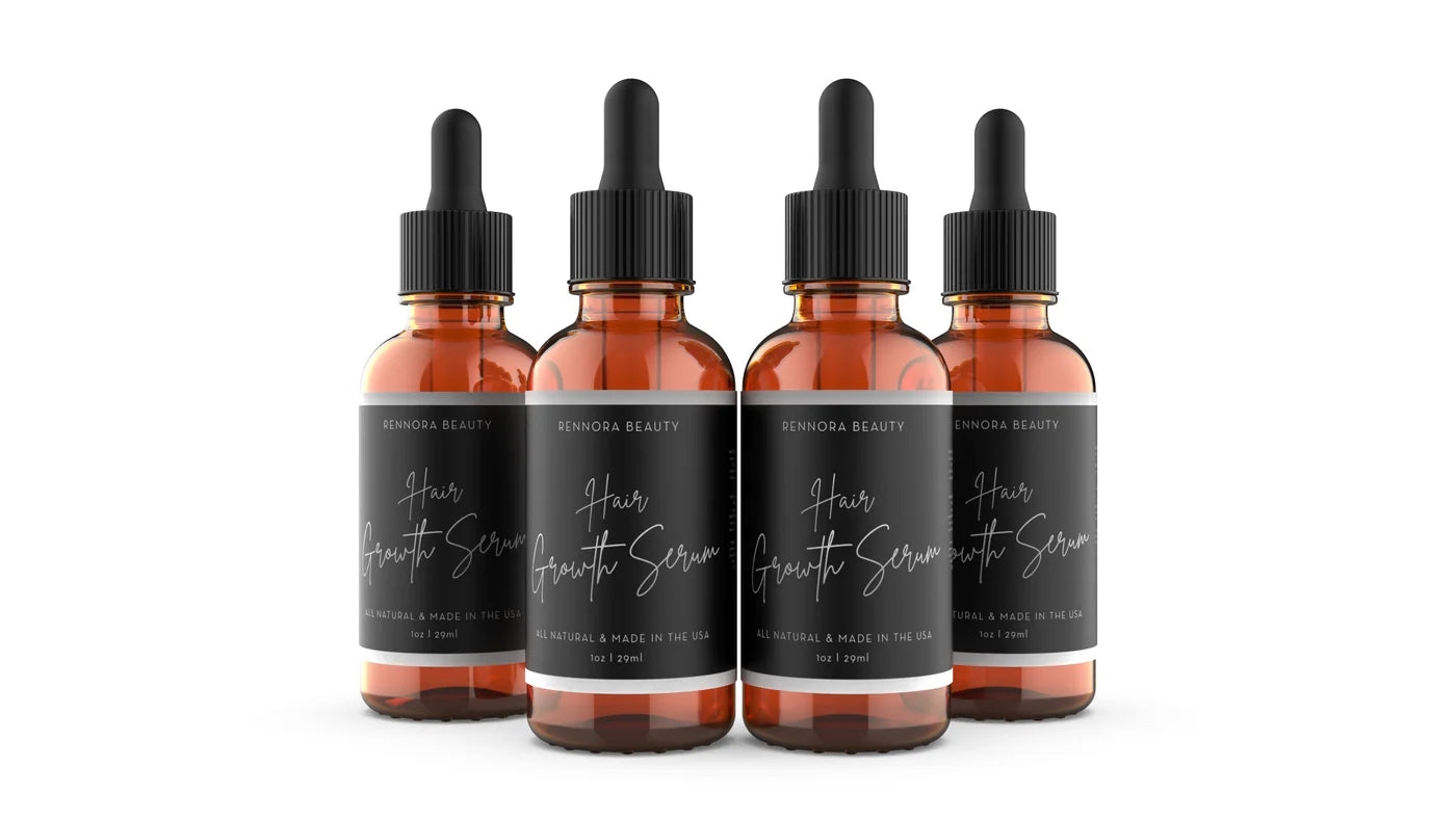 Sérum Capilar Rennora, pack de 4 frascos